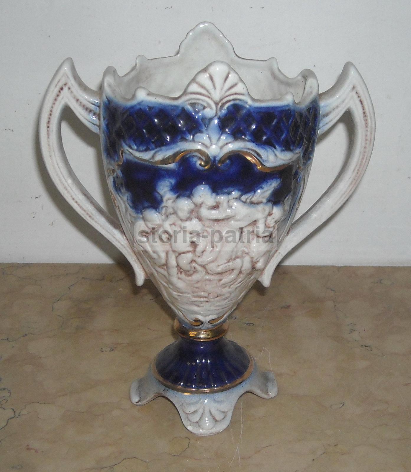 Decorativo Soprammobile, Artistico Decoro Mitologico, Capodimonte, Bassano, Nove immagine 2