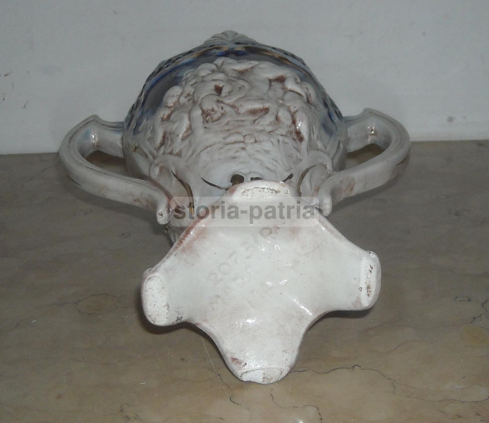 Decorativo Soprammobile, Artistico Decoro Mitologico, Capodimonte, Bassano, Nove immagine 4