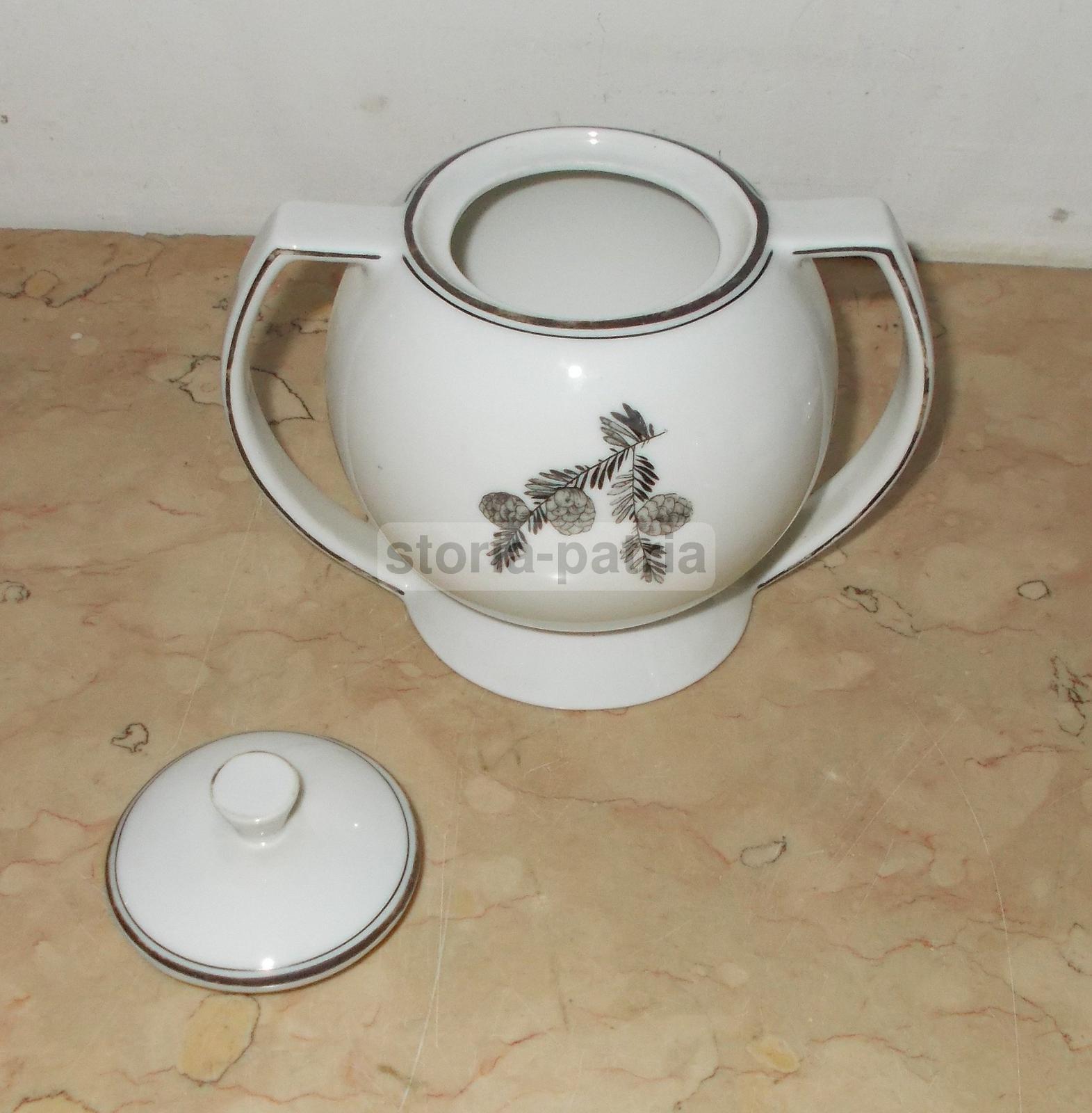 Design, Modernariato, Soprammobile Da Collezione, Piacevole Zuccheriera, Laveno, 900 immagine 4