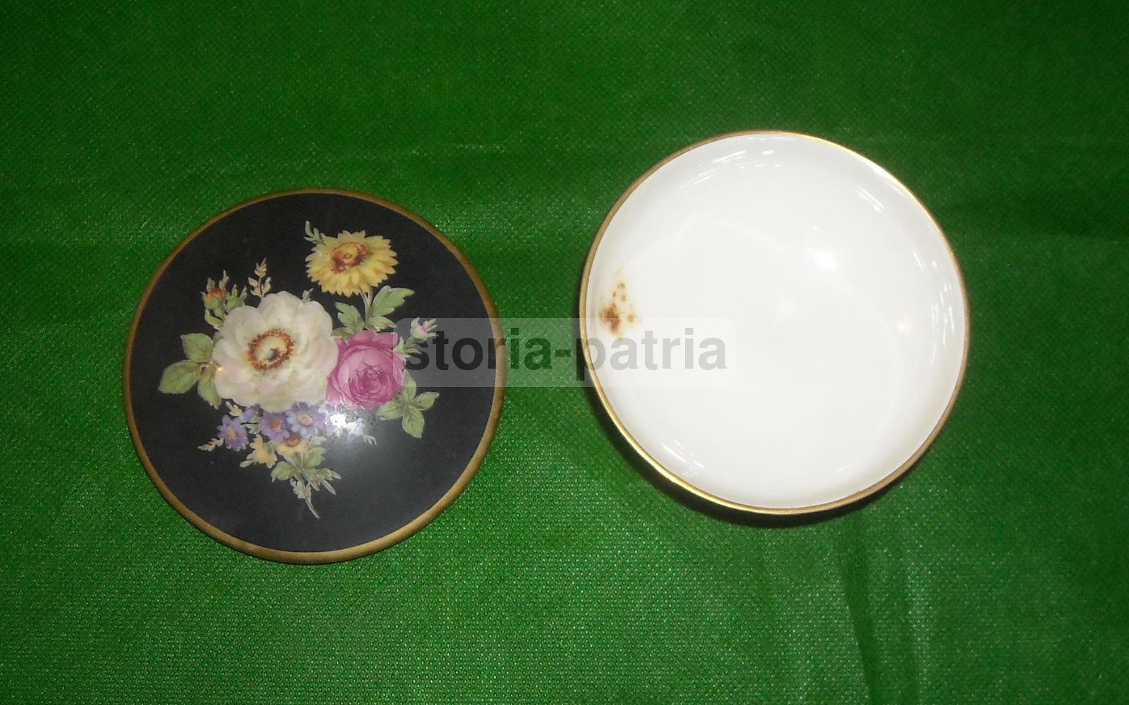 Elegante Soprammobile, Porcellana Da Collezione, Bavaria, Artistici Decori Floreali immagine 4