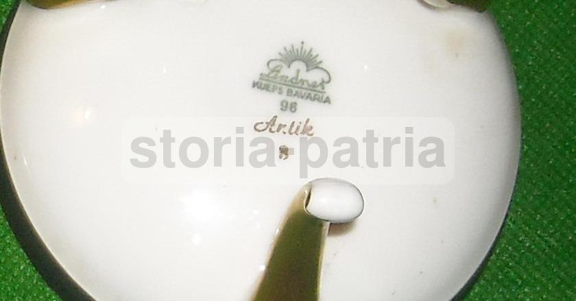 Elegante Soprammobile, Porcellana Da Collezione, Bavaria, Artistici Decori Floreali immagine 7
