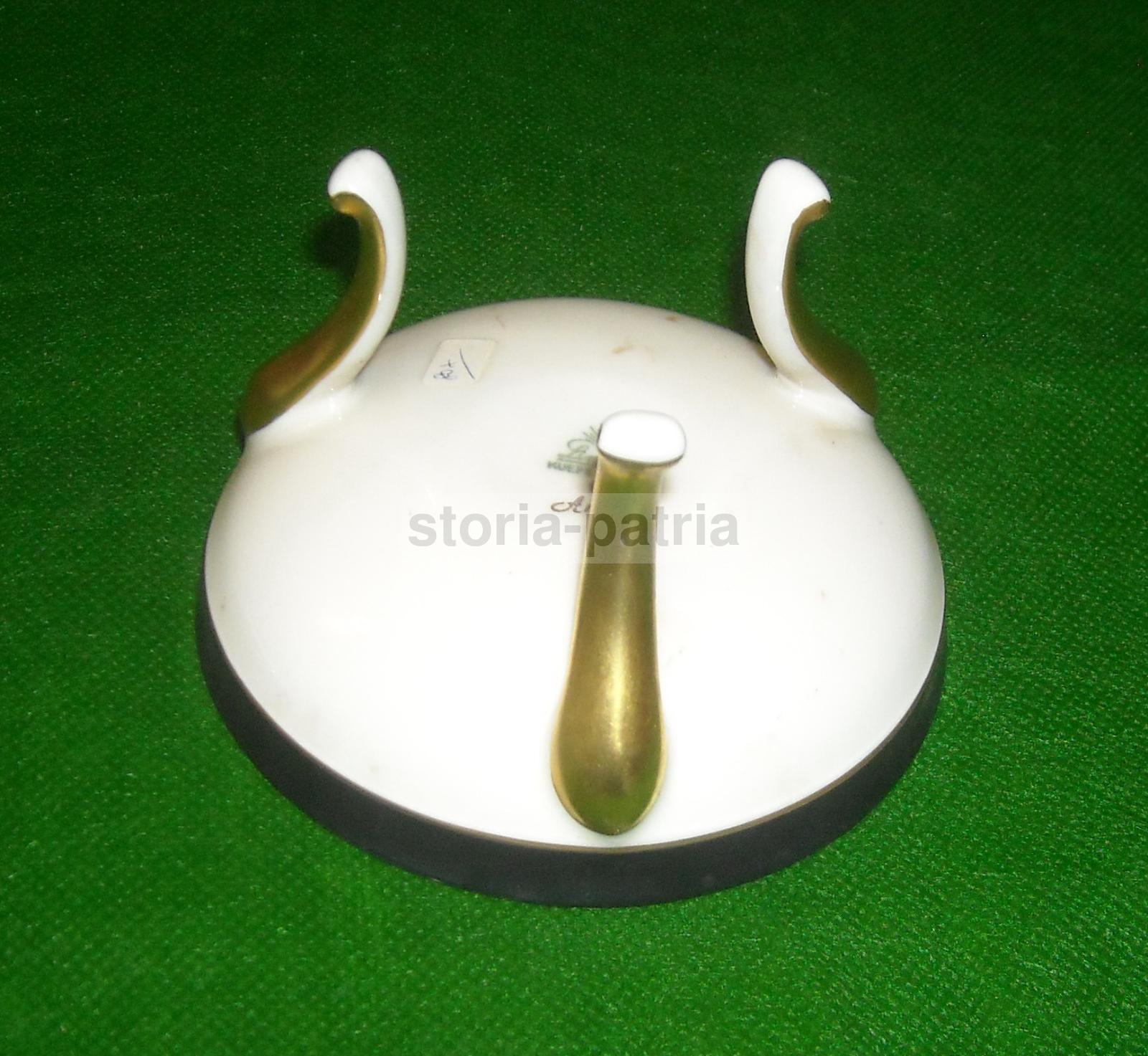 Elegante Soprammobile, Porcellana Da Collezione, Bavaria, Artistici Decori Floreali immagine 8