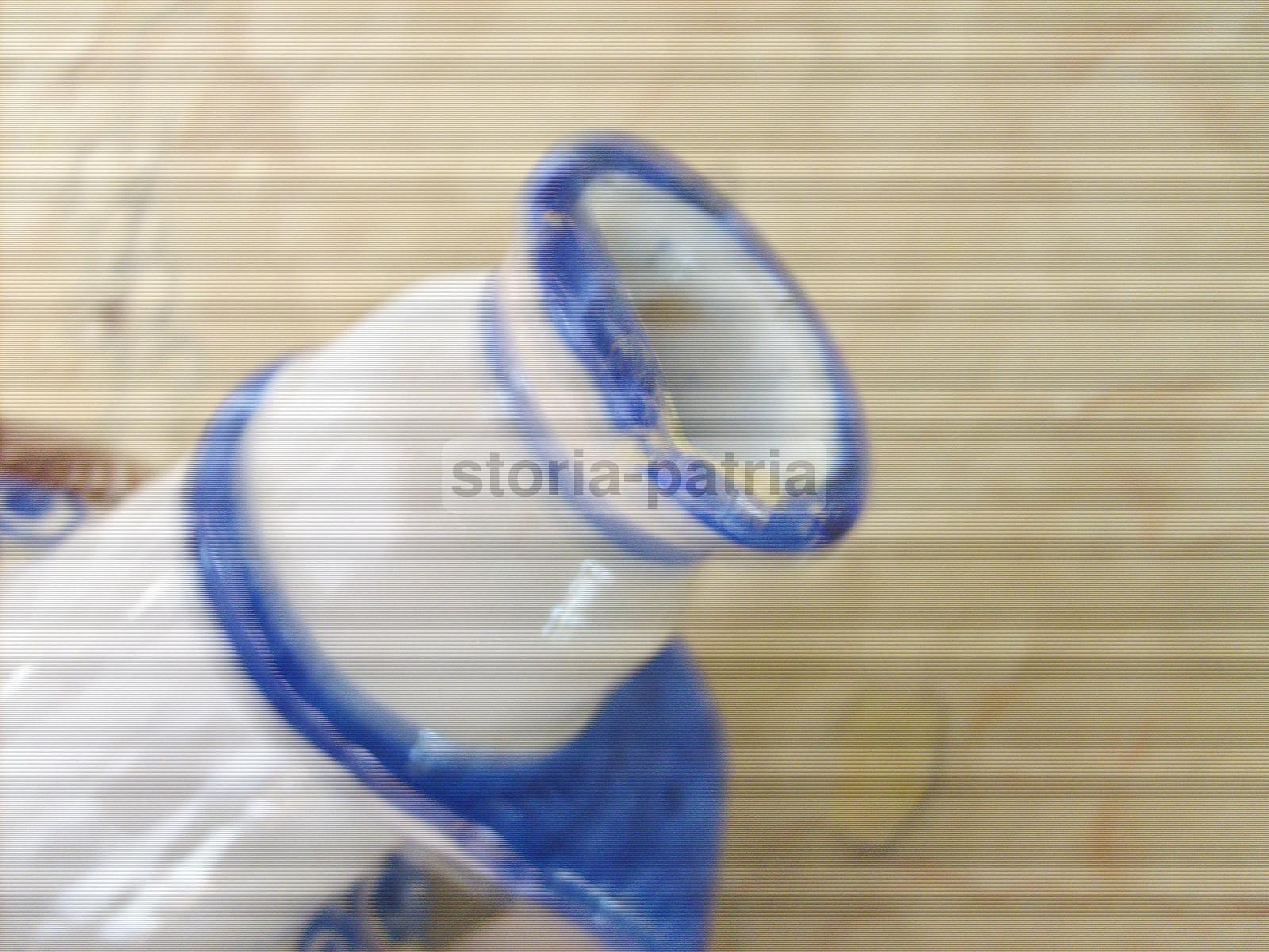 Faenza, Ceramica, Luxardo, Decorativa Bottiglia Pubblicitaria, Decoro Floreale, Bella immagine 6