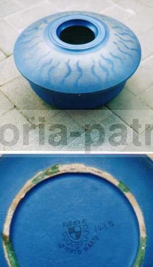 Faenza, Decorativa Grande Ceramica, Decoro Futurista, Da Collezione, Soprammobile immagine 4