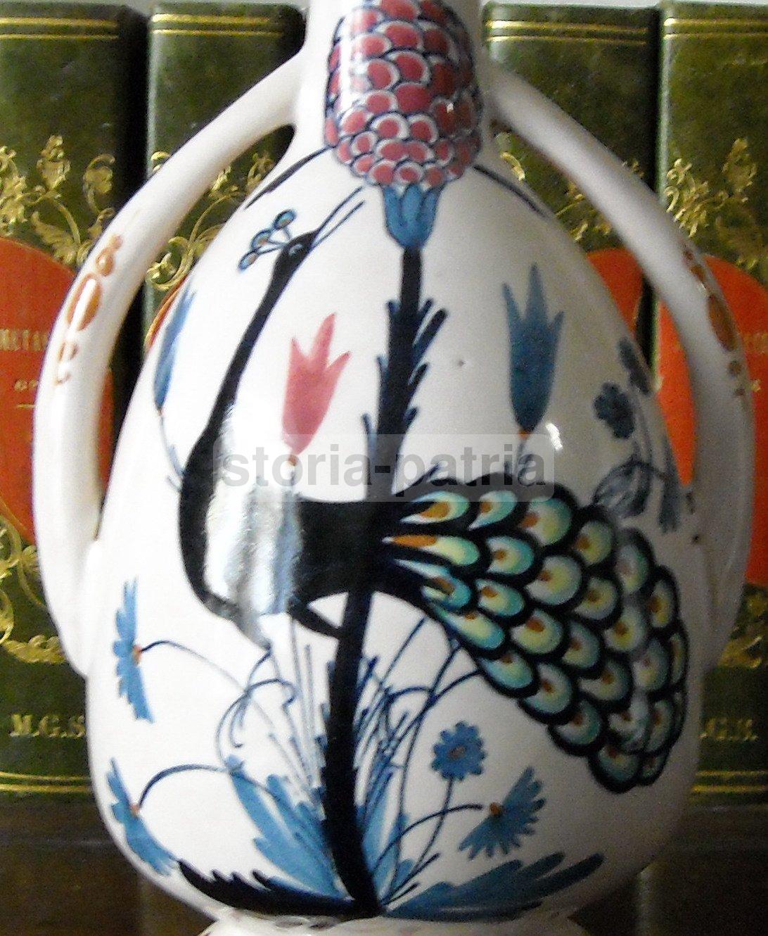 Faenza, Liquore Luxardo, Zara, Decorativa Bottiglia d'Epoca, Ceramica Pubblicitaria immagine 5