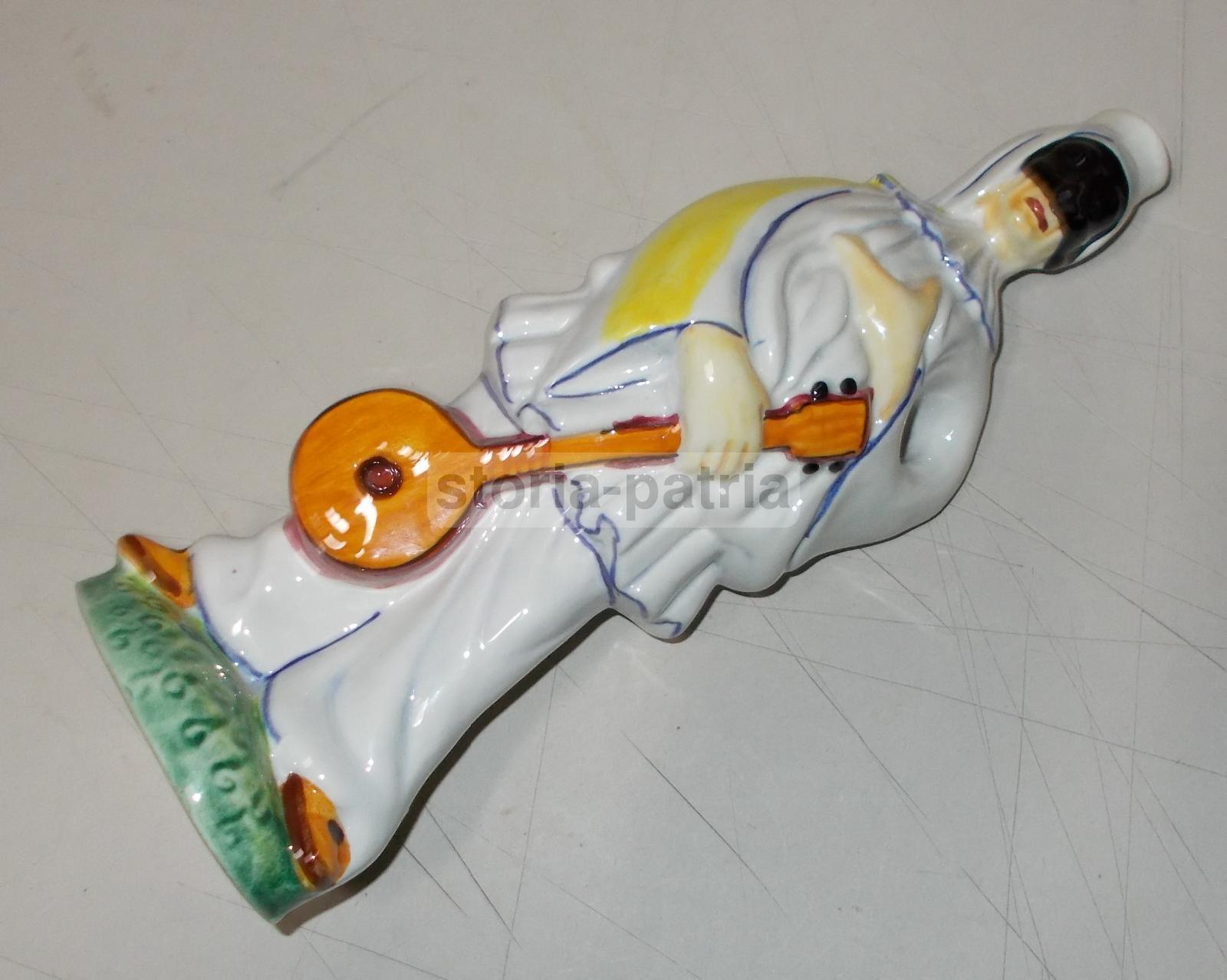 Folklore, Teatro Popolare Napoletano, Maschera, Ceramica Da Collezione, Pulcinella immagine 8