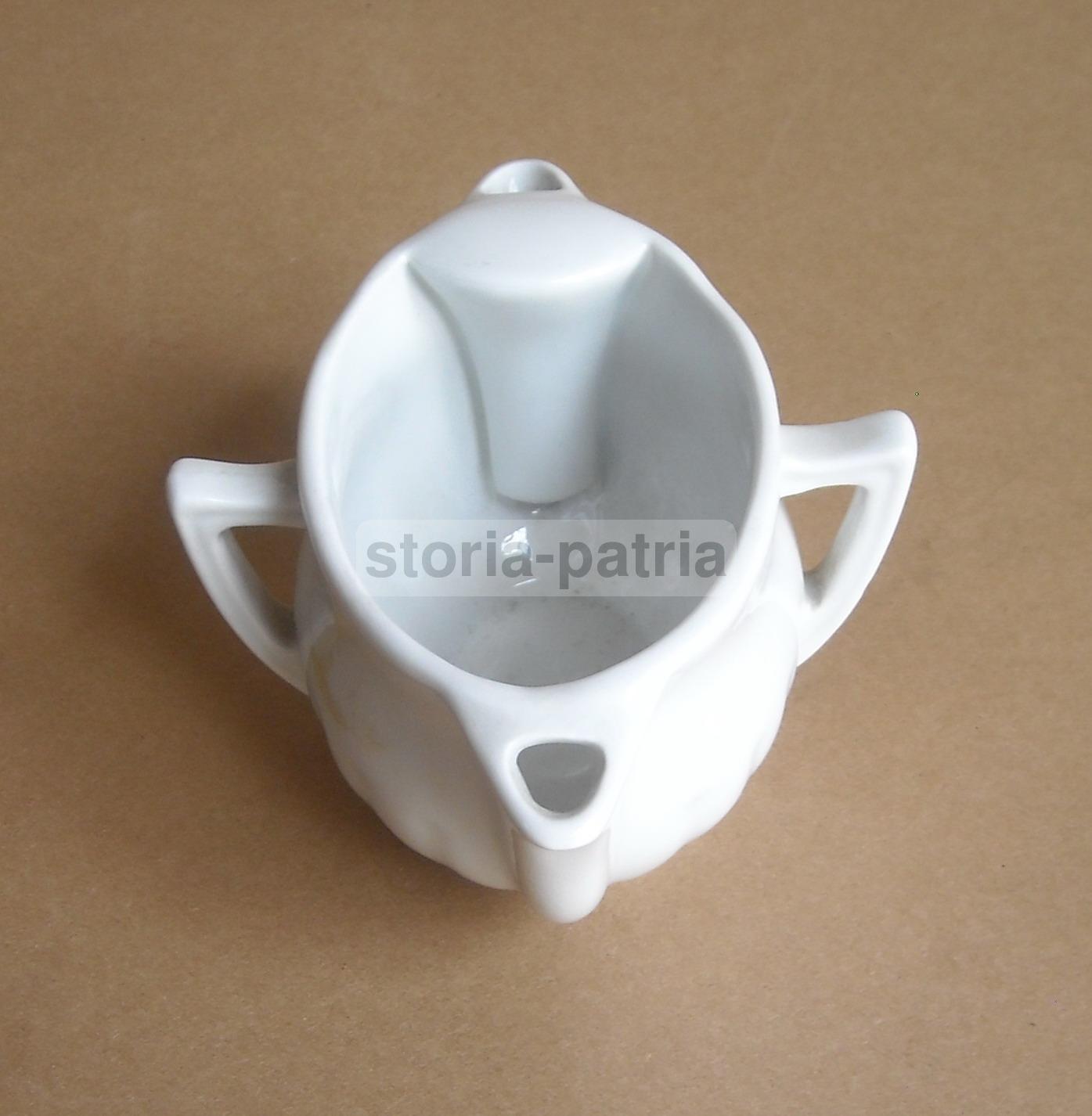 Francia, Decorativo Soprammobile, Elegante Porcellana Bianca Francese, Salsiera immagine 1