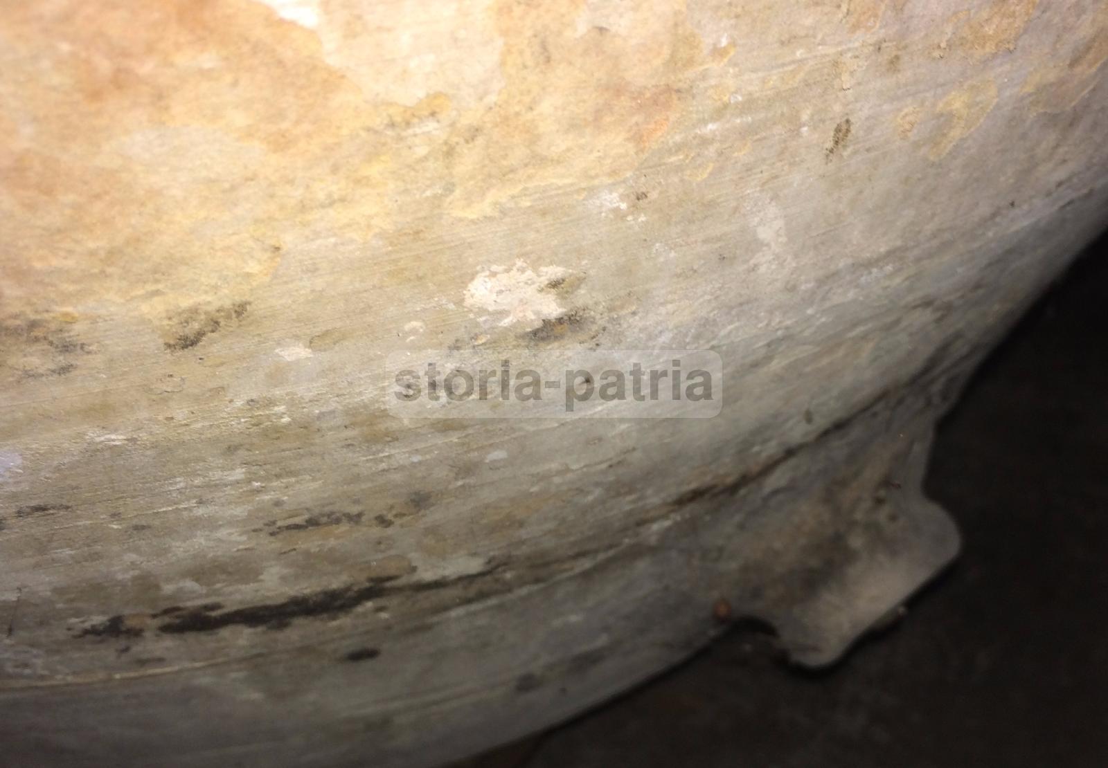 Grande Vasca, Antico Recipiente, Artigianato Popolare, Decorativa, Utile Per Arredi immagine 1