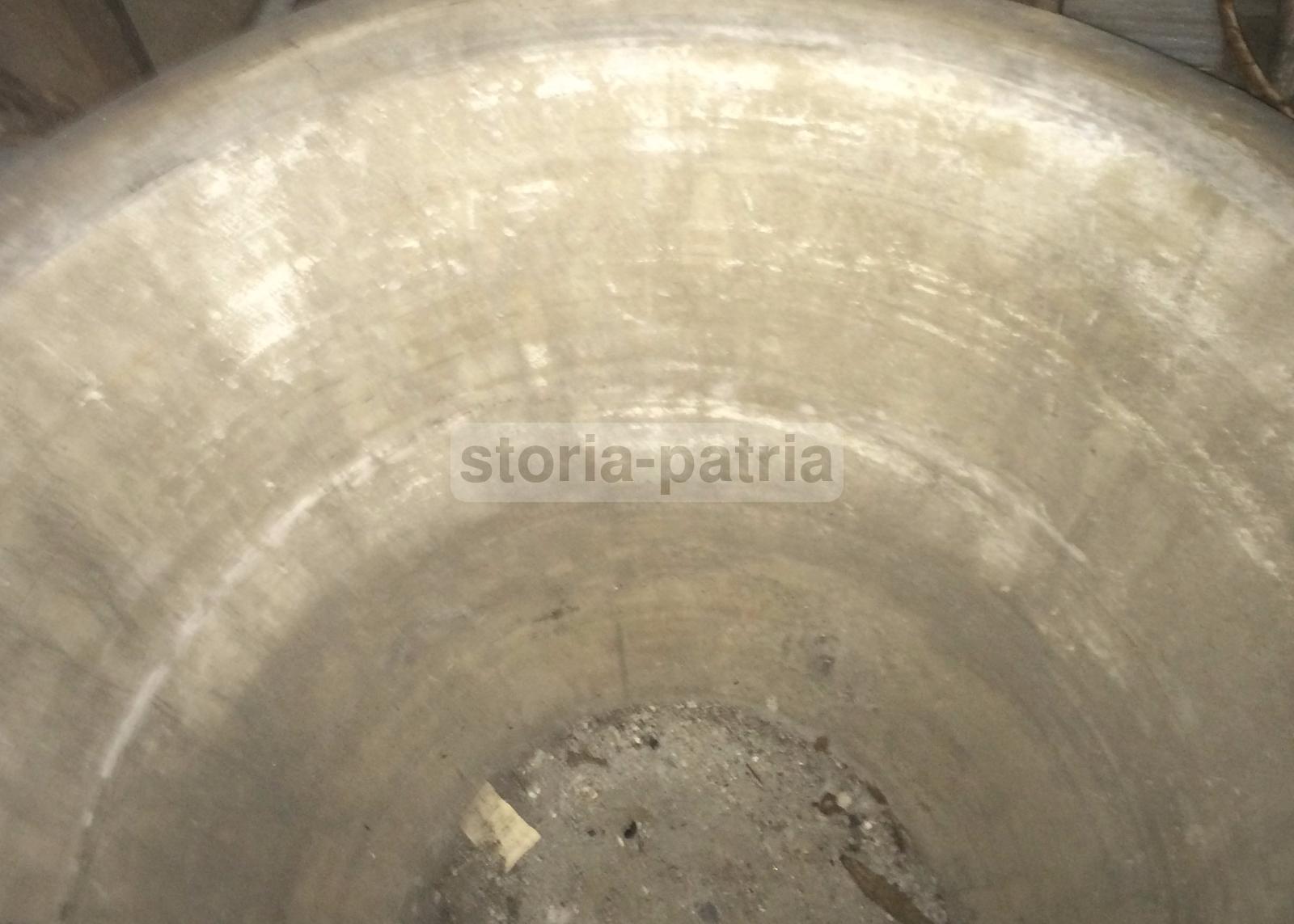 Grande Vasca, Antico Recipiente, Artigianato Popolare, Decorativa, Utile Per Arredi immagine 9