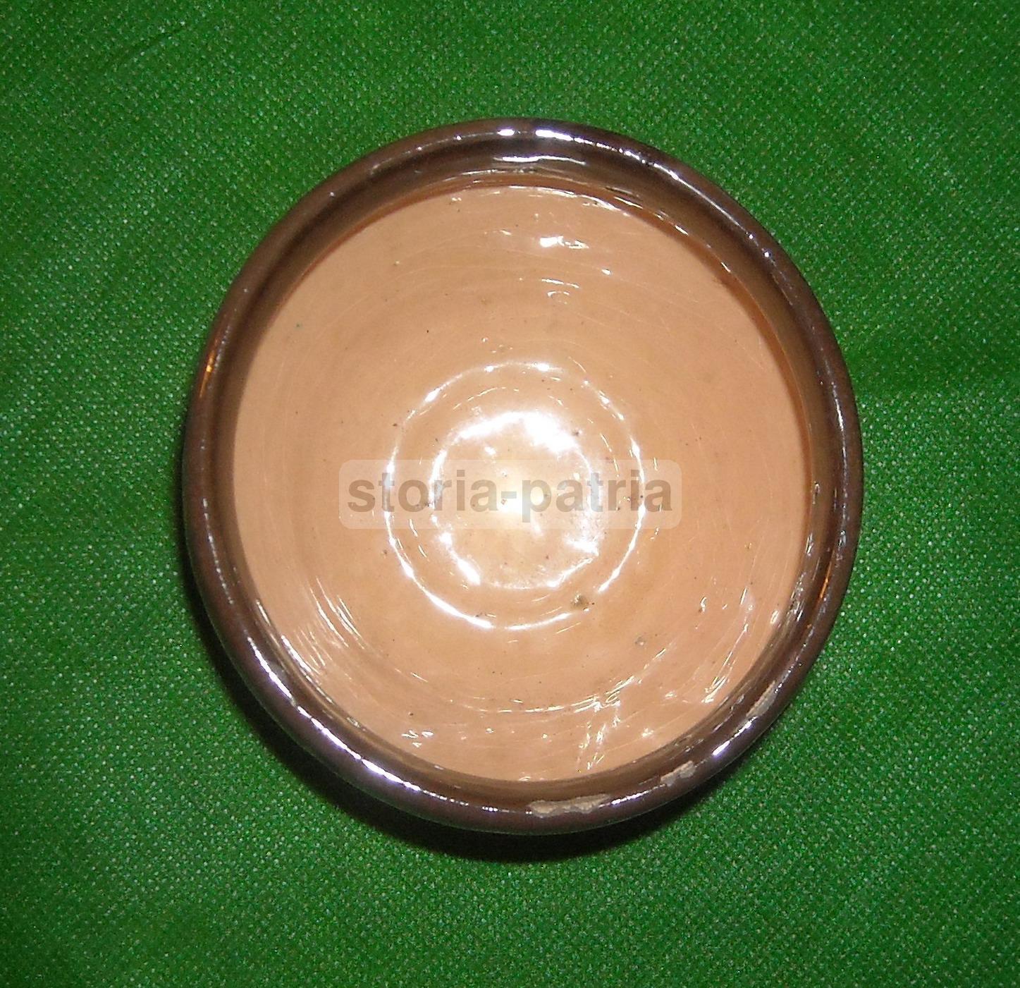 Graziosa Ceramica d'Epoca, Decoro Floreale Policromo, Piccolo Vaso Soprammobile immagine 5