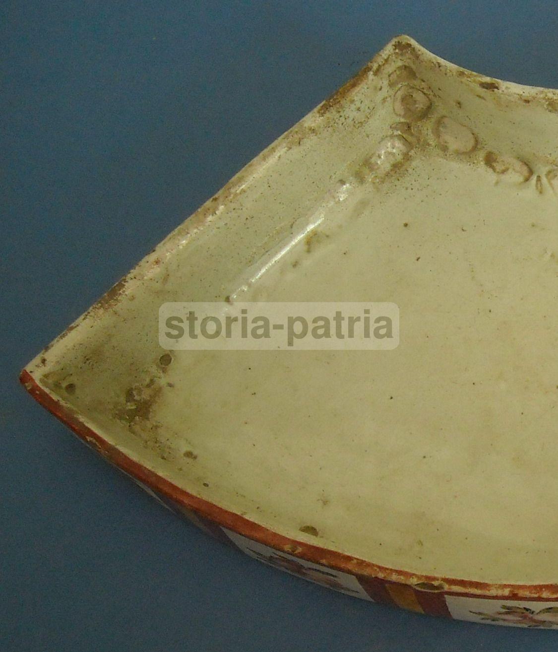Inusuale Antica Ceramica, Bella Decorazione Floreale, Ascrivibile A Fuina, Abruzzo immagine 4