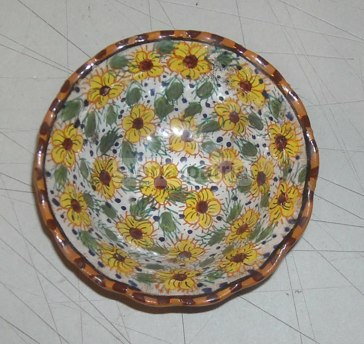 Maioliche Abruzzesi, Graziosa Ceramica, Decorativa, Floreale, Rapino, Vitacolonna immagine 1