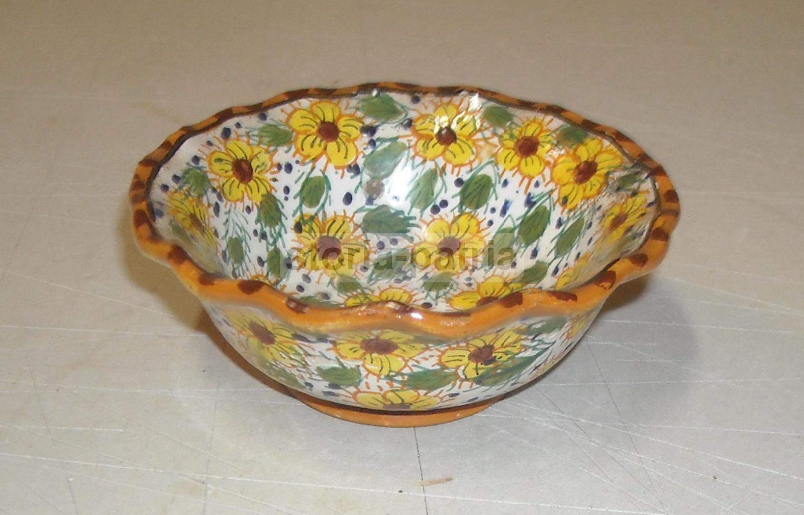 Maioliche Abruzzesi, Graziosa Ceramica, Decorativa, Floreale, Rapino, Vitacolonna immagine 4