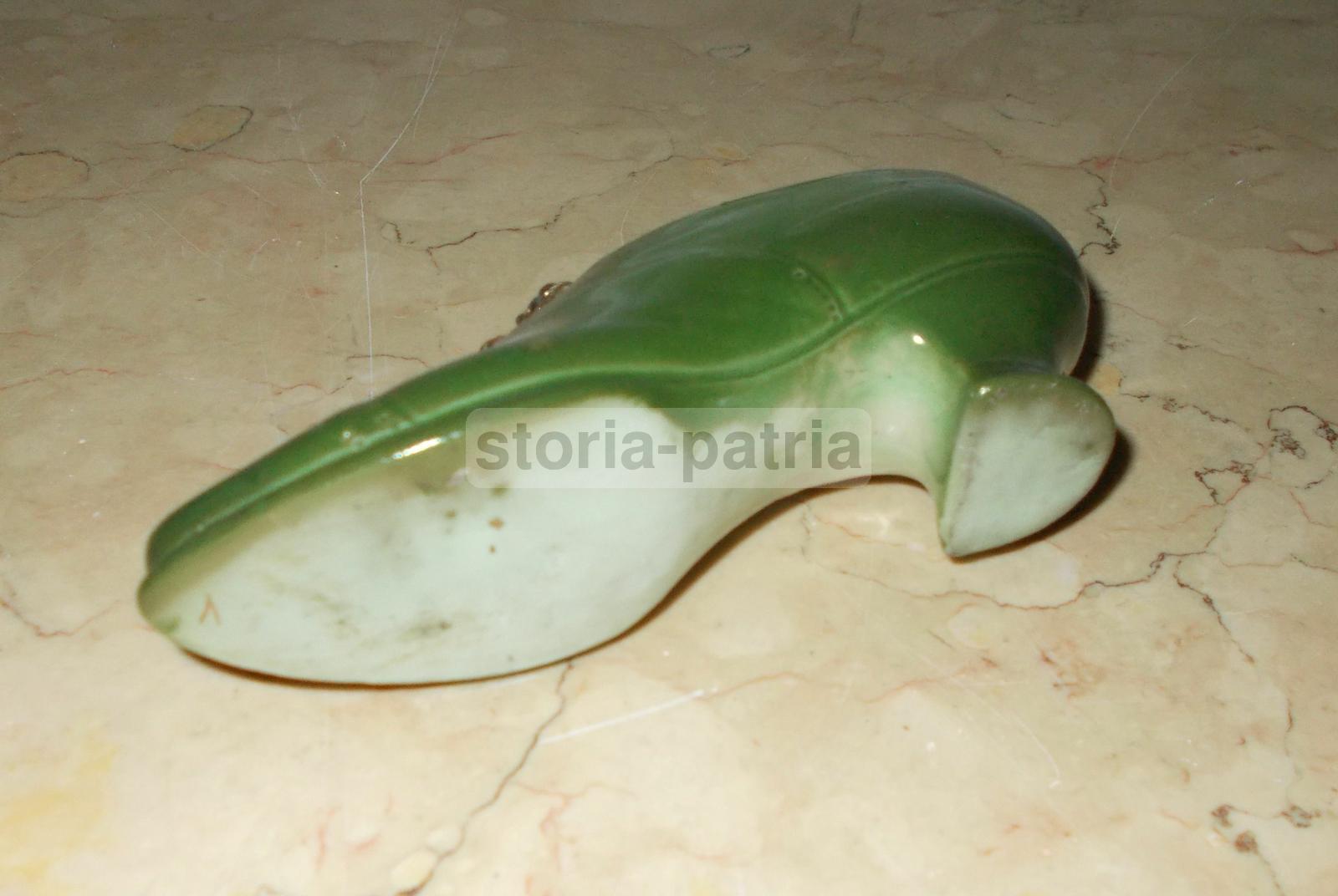 Moda, Calzature, Graziosa Scarpa In Ceramica, Decorativo Modellino, Da Collezione immagine 3