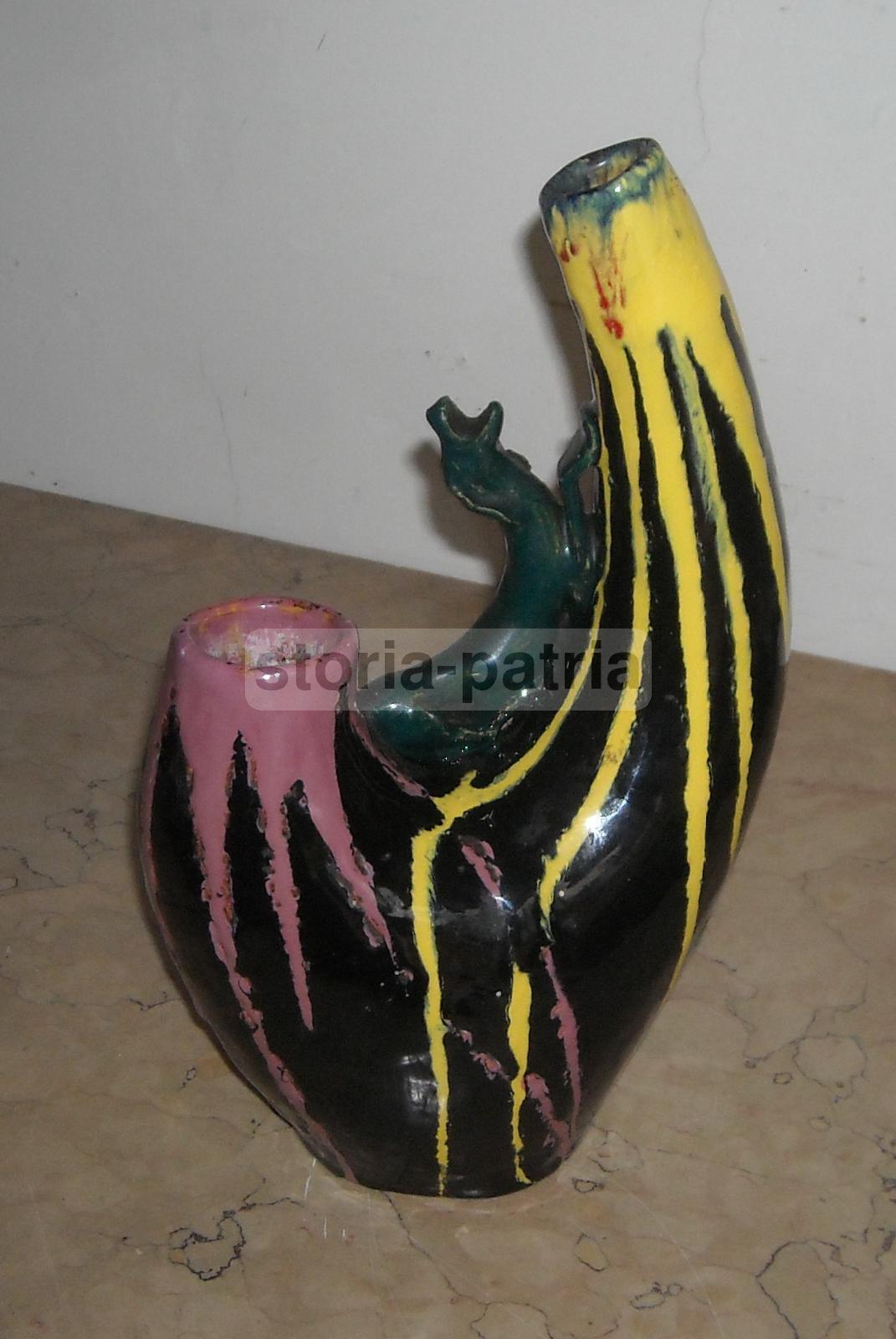Puglia, Grottaglie, Bella E Decorativa Ceramica, Policroma, Artistica, Da Collezione immagine 1