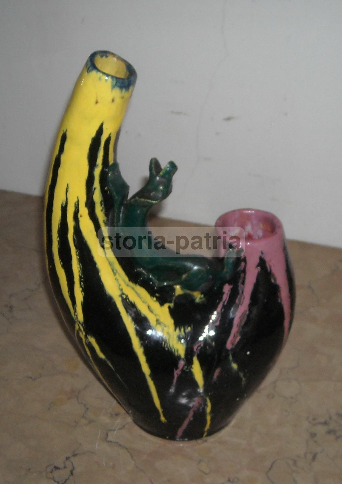 Puglia, Grottaglie, Bella E Decorativa Ceramica, Policroma, Artistica, Da Collezione immagine 2