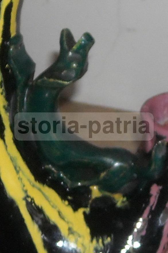 Puglia, Grottaglie, Bella E Decorativa Ceramica, Policroma, Artistica, Da Collezione immagine 3