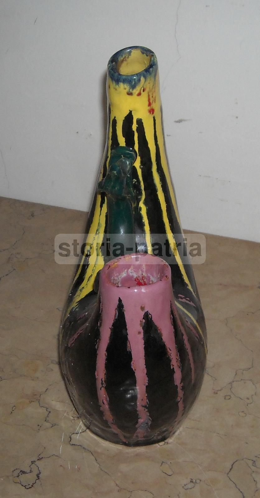 Puglia, Grottaglie, Bella E Decorativa Ceramica, Policroma, Artistica, Da Collezione immagine 4