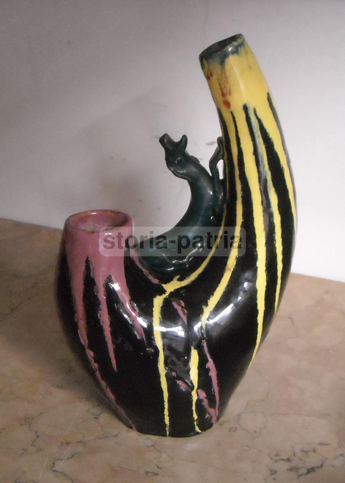 Puglia, Grottaglie, Bella E Decorativa Ceramica, Policroma, Artistica, Da Collezione immagine 6