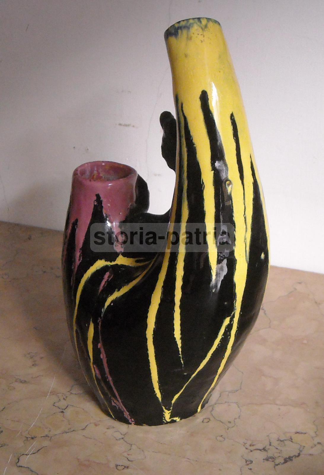 Puglia, Grottaglie, Bella E Decorativa Ceramica, Policroma, Artistica, Da Collezione immagine 8