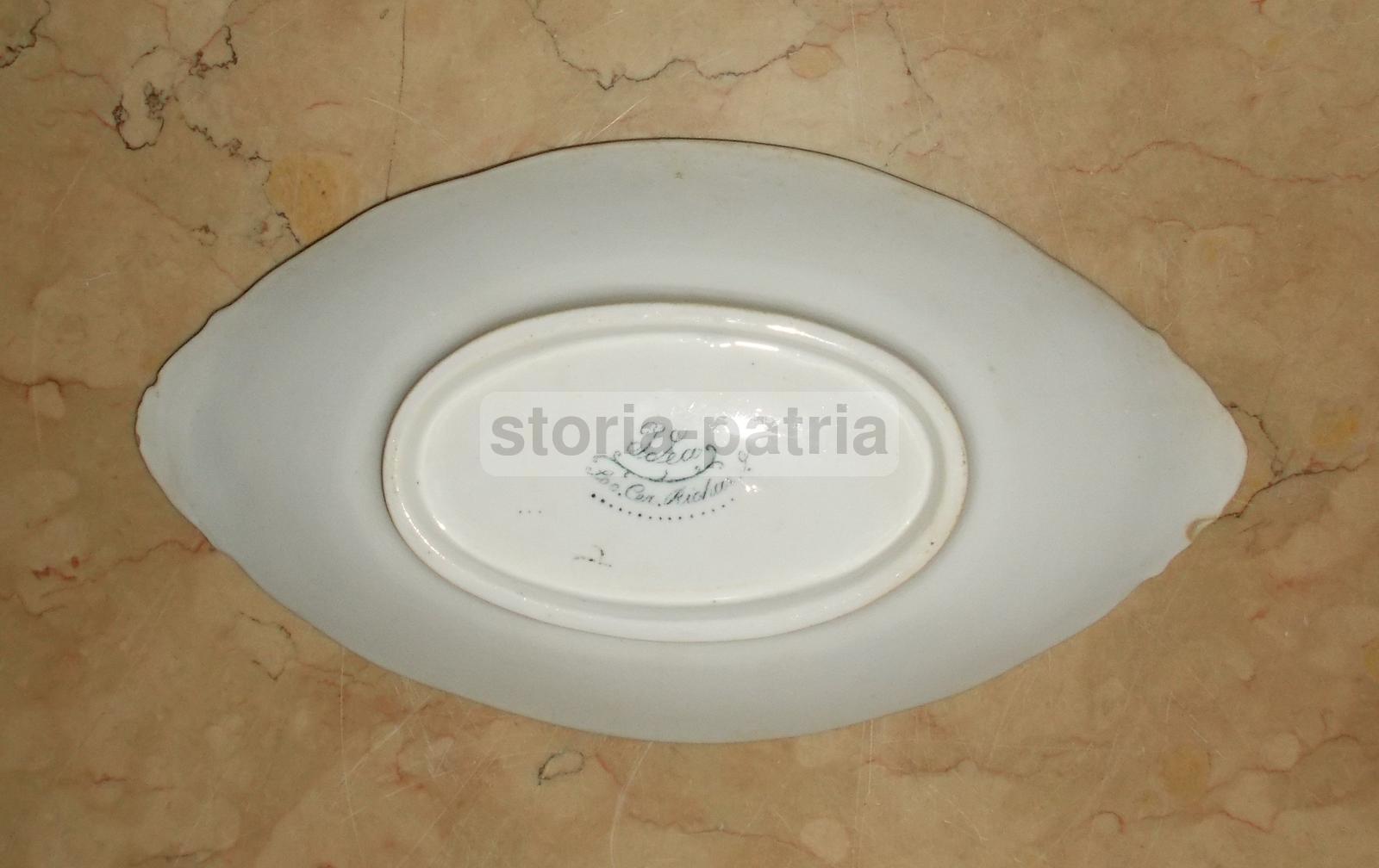 Societa Ceramica Richard, Decorativo Soprammobile, Artistici Decori Floreali immagine 4