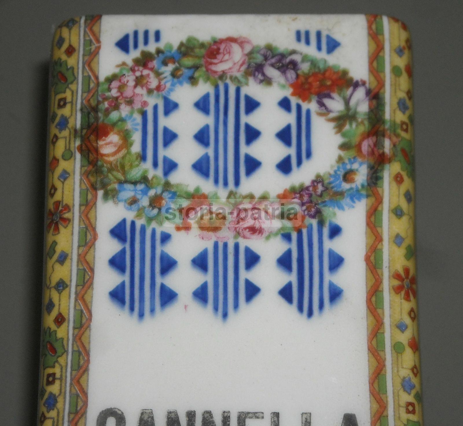 Soprammobile d'Epoca, Artistici Decori Floreali, Contenitore Riso, Ditmar Urbach immagine 2