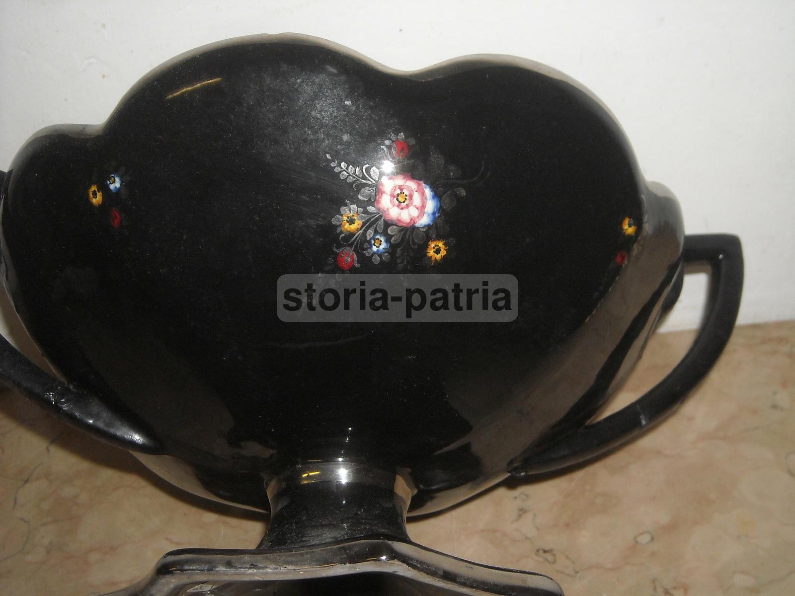 Umbria, Deruta, Decorativa E Artistica Ceramica, Decoro Floreale, Utile Centrotavola immagine 4