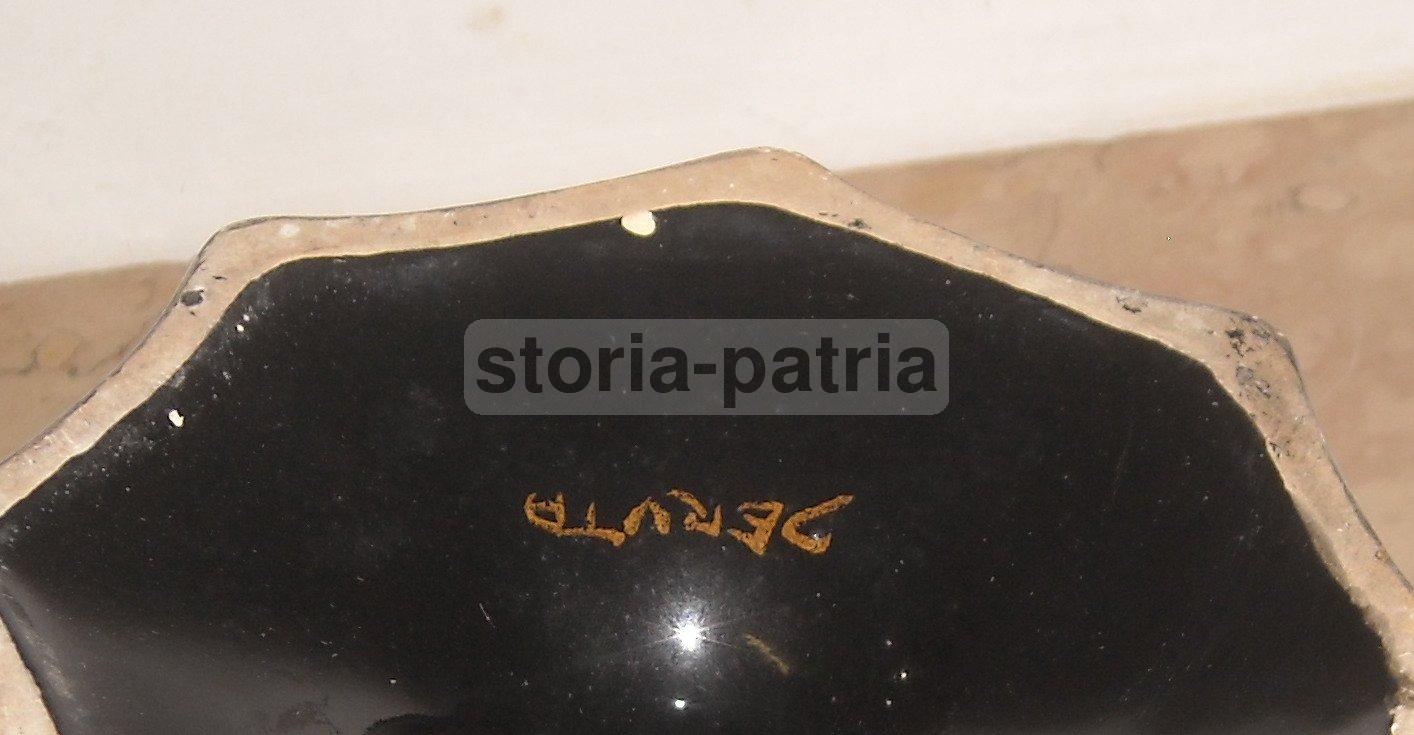 Umbria, Deruta, Decorativa E Artistica Ceramica, Decoro Floreale, Utile Centrotavola immagine 7