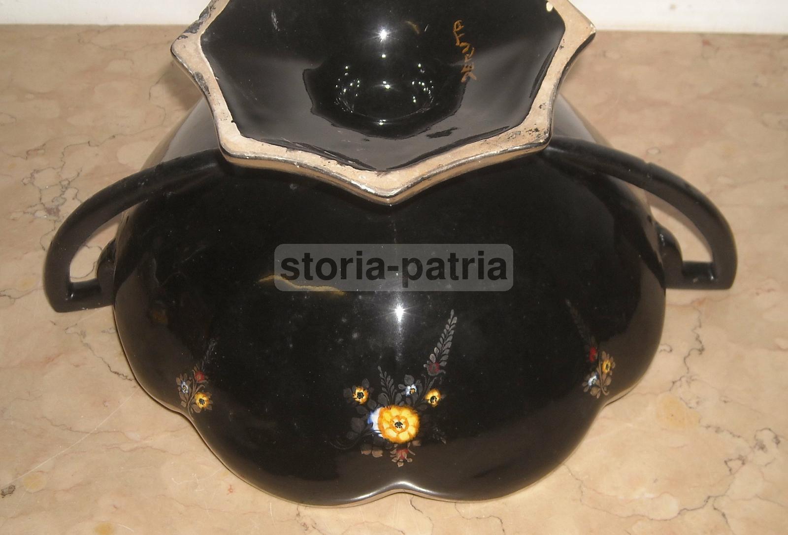 Umbria, Deruta, Decorativa E Artistica Ceramica, Decoro Floreale, Utile Centrotavola immagine 8