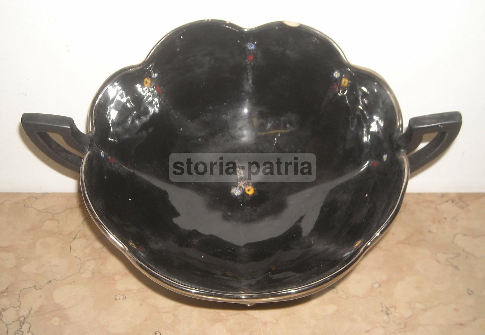 Umbria, Deruta, Decorativa E Artistica Ceramica, Decoro Floreale, Utile Centrotavola immagine 10